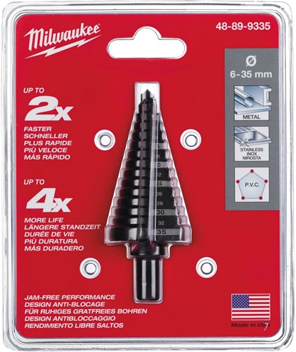 Accessoires Milwaukee foret étagé 6-35mm - 48899335