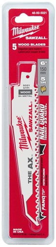 Accessoires Milwaukee la hache - lame de scie alternative lame de scie 150 5 - 3,2 mm (25 pièces) - 48008021 - afbeelding 1