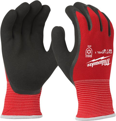 Milwaukee accessoires gants de travail d'hiver coupe classe 1 a - m 8 | 1 paire - 4932471343
