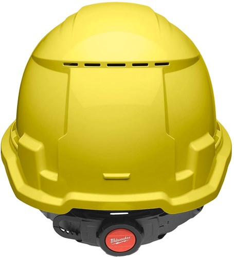 Casque de sécurité ventilé Milwaukee bolt100 jaune - 4932478913