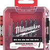 Accessoires Milwaukee Combinaison de tarauds Milwaukee | 1 4 hss-g | jeu de tarauds combinés - 4932498267