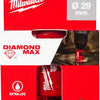 Forage à Milwaukee | diamant max™ | 1 4 humide sec | 29mm 1 4 hex - 4932498351