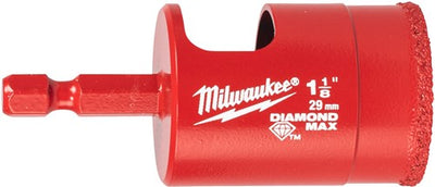Forage à Milwaukee | diamant max™ | 1 4 humide sec | 29mm 1 4 hex - 4932498351