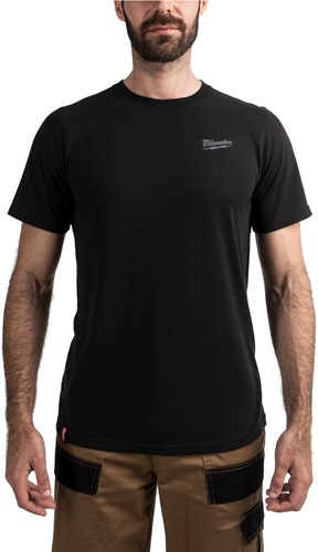 Milwaukee ht ss bl xl t-shirt hybride manches courtes noir xl - 4932492966