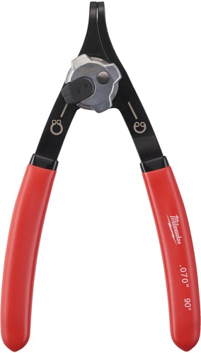 Pince à circlips Milwaukee grand - 90° pince à circlips grand 90° - pointe 1,8 mm - 4932492495