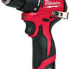 Perceuse à percussion compacte sans fil Milwaukee m12 blpdrc-202c - 4933500422
