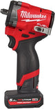 Milwaukee m12 fciwf38g3-502x | Clé à chocs à batterie compacte Fuel 12v 3 8 avec bague de friction dans boîte HD (2x batterie 5,0ah + chargeur c12 c) - 4933493452