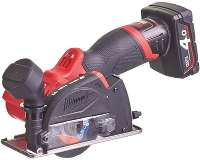 Corps de meuleuse d'angle à batterie Li-ion Milwaukee m12 fcot-0 12v - brushless - 10 x 76 mm
