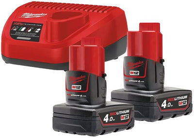 Kit Milwaukee m12nrg-402 | 12v 4,0ah-4933459211