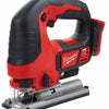 Corps de scie sauteuse à batterie Li-ion Milwaukee m18 bjs-0 18 V - poignée en D - sans balais | sans piles ni chargeur