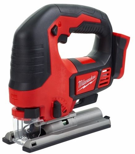 Corps de scie sauteuse à batterie Li-ion Milwaukee m18 bjs-0 18 V - poignée en D - sans balais | sans piles ni chargeur