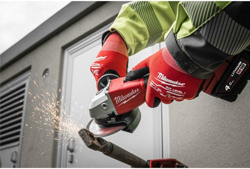 Milwaukee m18 blsag125x-402x | Meuleuse d'angle sans balais m18™ de 125 mm avec interrupteur coulissant - 4933492644 4933492644