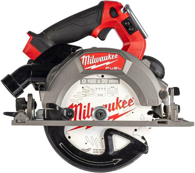 Scie circulaire sans fil à carburant Milwaukee m18 fcsdc165-0c | 165 mm | sans piles ni chargeur | au cas où - 4933499996