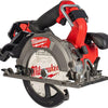 Scie circulaire à batterie à combustible Milwaukee m18 fcsdc165-552c | 165 mm | y compris 2 piles m18 hb5.5 et chargeur m12-18fc | en mallette de transport - 4933499997