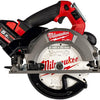 Scie circulaire à batterie à combustible Milwaukee m18 fcsdc165-552c | 165 mm | y compris 2 piles m18 hb5.5 et chargeur m12-18fc | en mallette de transport - 4933499997