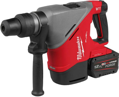 Marteau combiné à batterie Milwaukee m18 fhaco540-122c | une clé | 40 mm | sds-max | avec 2 piles m18 fb12 et un chargeur m12-18fc | en mallette de transport - 4933493138