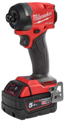 Milwaukee m18 fid3-502x | clé à chocs pour batterie à carburant m18 | 18v | y compris Batterie 2 x 5,0 Ah + chargeur multiple | dans la boîte HD 4933479865