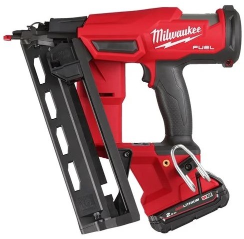 Milwaukee m18 fn16ga-202x | agrafeuse de finition M18 Fuel 16 ga | 32-63 mm | 18v | Batterie Li-ion 2,0 Ah - 4933478092
