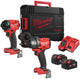 Bloc d'alimentation à carburant Milwaukee m18 fpp2a3-502x | m18fpd3 m18fid3 | 2x batterie 5,0 Ah + chargeur | en boîtier HD - 4933480873