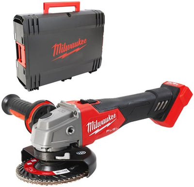 Milwaukee m18 fsag125x-0x | meuleuse d'angle | 125 mm | 18v | corps | sans chargeur de batterie - 4933478428