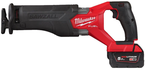 Scie alternative sans fil Milwaukee m18 fsz-502x | 18v | 5,0 Ah | Li-ion | dans une boîte HD - 4933478291