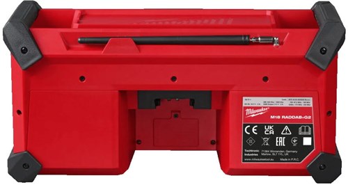 Milwaukee m18 raddab+g2-0 m18 radio chantier dab+ - 4933492344