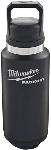 Bouteille Milwaukee packout™ 1065 ml avec couvercle noir - 4932493468