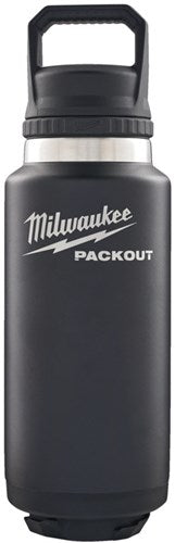 Bouteille Milwaukee packout™ 1065 ml avec couvercle noir - 4932493468