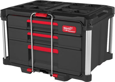 Boîte à outils Milwaukee packout 2 + 1 tiroirs packout™ box 2+1 tiroirs 363 x 564 x 414 - 4932493190