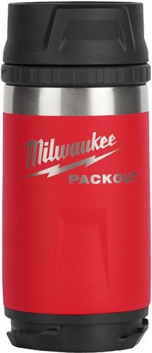 Bouteille Milwaukee packout™ avec bouchon | 355 ml | rouge - 4932498977