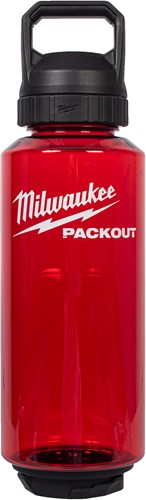 Bouteille en plastique Milwaukee packout™ avec bouchon | 1420 ml | rouge - 4932498638