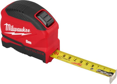 Verrouillage automatique du ruban à mesurer Milwaukee | 8m x 25mm - 4932498774