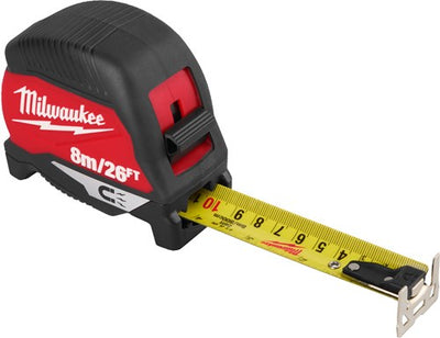 Ruban à mesurer Milwaukee | gène iii | magnétique | 8 mx 30 mm (26 pi) - 4932498771