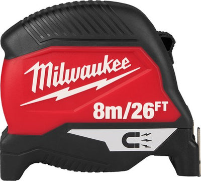 Ruban à mesurer Milwaukee | gène iii | magnétique | 8 mx 30 mm (26 pi) - 4932498771