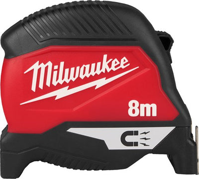 Ruban à mesurer Milwaukee | gène iii | magnétique | 8m x 30mm - 4932498770