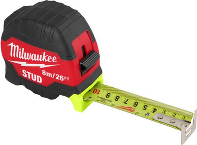 Goujon de mesure de ruban Milwaukee | gène iii | 26 pieds 8 m x 33 mm - 4932498766