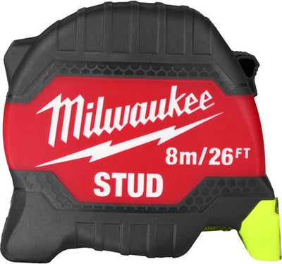 Goujon de mesure de ruban Milwaukee | gène iii | 26 pieds 8 m x 33 mm - 4932498766
