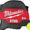 Goujon de mesure de ruban Milwaukee | gène iii | 8m x 33mm - 4932498765
