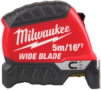 Ruban à mesurer Milwaukee | lame large | magnétique | 16 pieds 5 m x 35 mm - 4932499208