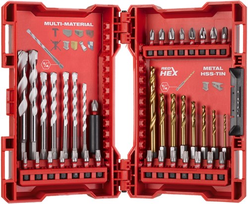 Ensemble de percussions pour perceuse Milwaukee Shockwave™ | 39 pièces - 4932479854