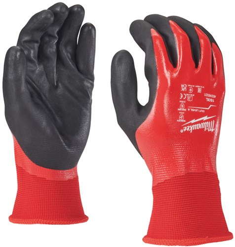 Milwaukee entièrement trempé couper des gants de travail | 9l | 1 paire - 4932493220
