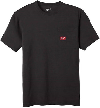 Milwaukee wt ss bl l t-shirt de travail manches courtes noir l - 4932493005