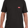 Milwaukee wt ss bl l t-shirt de travail manches courtes noir l - 4932493005