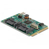 Minipcie delock i o PCIe 2XSATA 6 Gbs