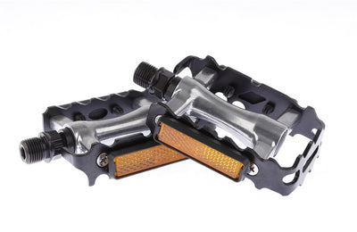 Mirage atb pedals alu silver+reflector blister 1500969