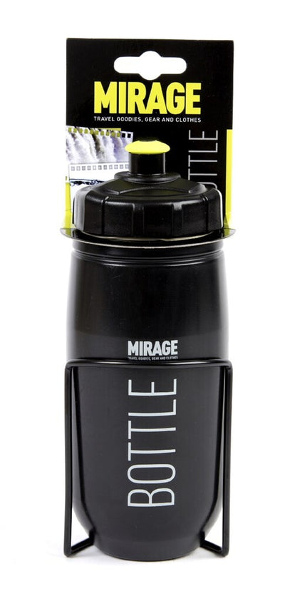 Mirage Bouteille d'eau avec support 600 ml noir