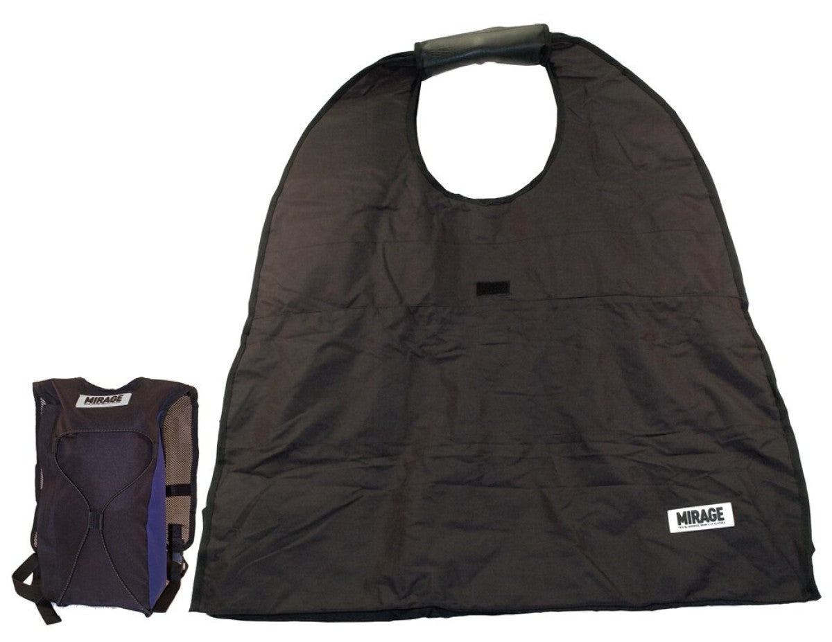 Sac à dos d'épaule Mirage Bike pour vélo pliant - noir