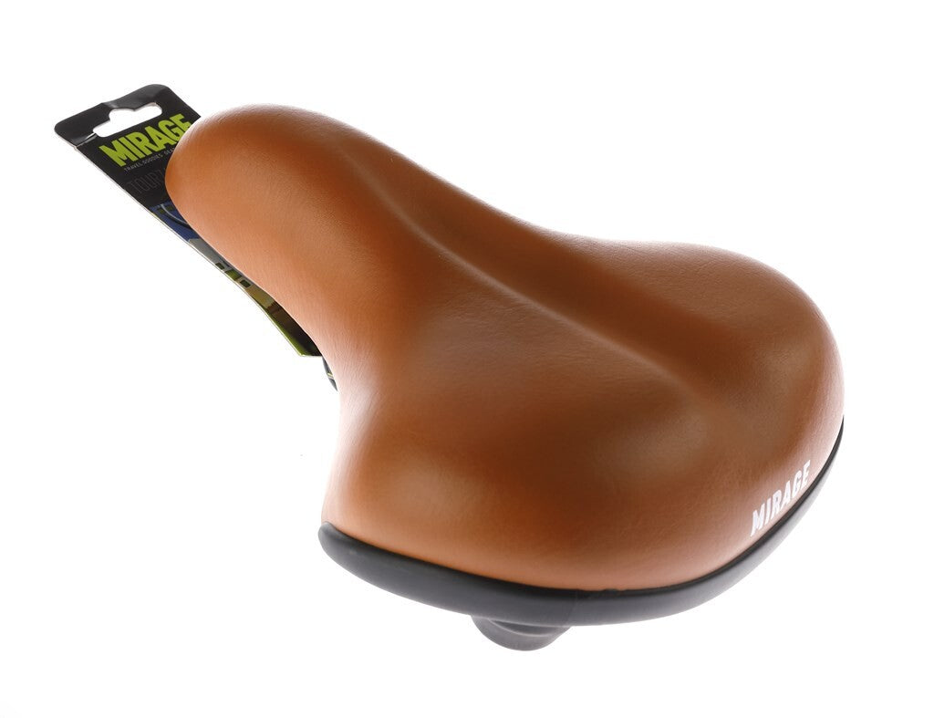 Selle Mirage Soft Elastomère Marron