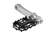 Mirage Crank Turners avec boulon en acier inoxydable en aluminium T6 argent - afbeelding 2