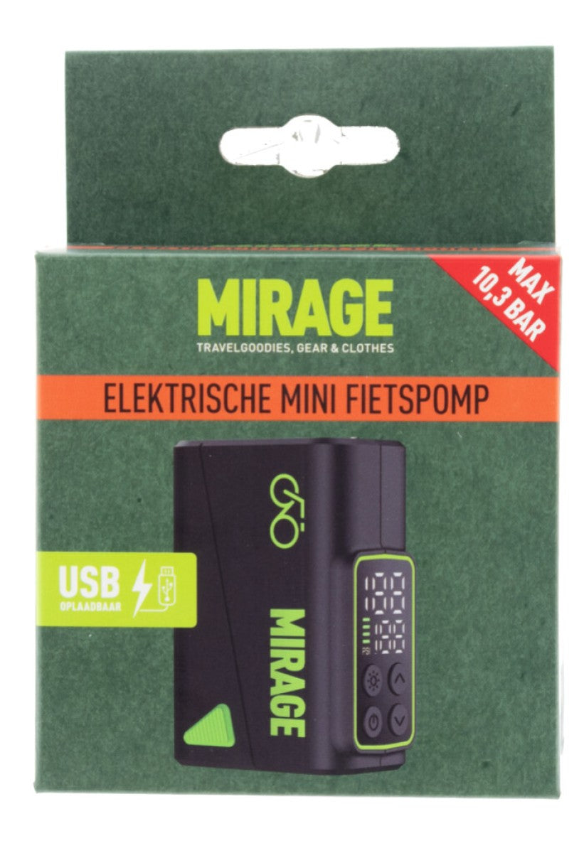 Pompe électrique Mirage 10bar USB noire